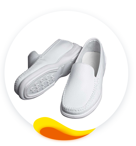 Zapato Mocasín Cuero Blanco